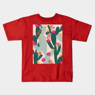 Cactus Garden Kids T-Shirt